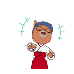 [LINEスタンプ] ニッコ ニコ