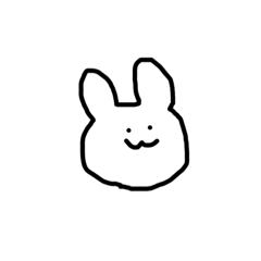 [LINEスタンプ] いろいろうさうさ（手書き）