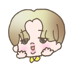 [LINEスタンプ] ツインズ(くろくんときいちゃん)