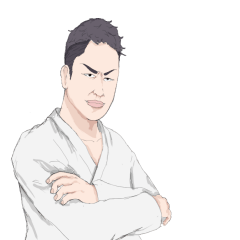[LINEスタンプ] 仲良し柔道部