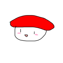 [LINEスタンプ] 表情豊かなまぐろちゃん