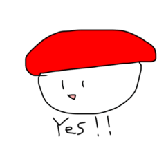 [LINEスタンプ] まぐろちゃんパラダイス