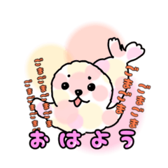 [LINEスタンプ] 水玉模様の動物たち