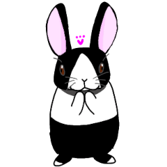 [LINEスタンプ] うさぎの茶々3