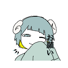 [LINEスタンプ] 人間に見える人外と、人外に見える人間。2