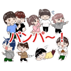 [LINEスタンプ] パンパ〜のスタンプ！