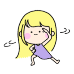 [LINEスタンプ] 韓国っぽい女の子スタンプ2