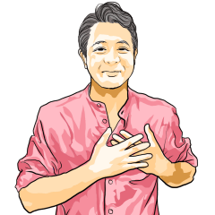 [LINEスタンプ] kimiwada社長