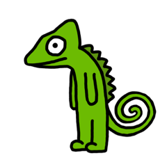 [LINEスタンプ] ChaMeLeon？