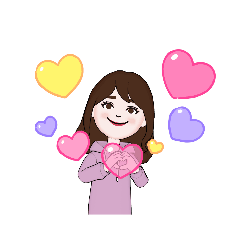 [LINEスタンプ] HAPPY☆カラフル☆DAYS
