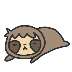 [LINEスタンプ] まったりナマケモノ