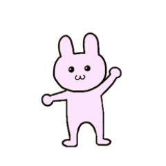 [LINEスタンプ] うさぎのうさたんの毎日