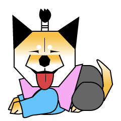 [LINEスタンプ] 柴犬 殿ロボ