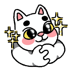 [LINEスタンプ] ニャ二を喋って☆