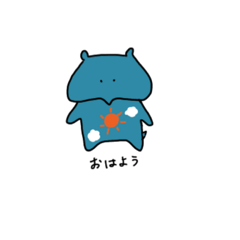 [LINEスタンプ] ねずみっぽいなにかのすたんぷ