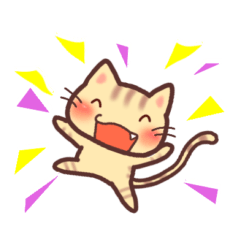 [LINEスタンプ] 毎日使える ほんわか ねこ