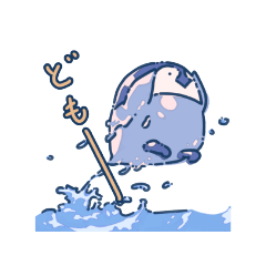 [LINEスタンプ] ペンギンの又吉