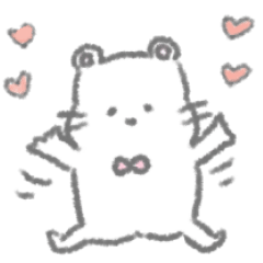 [LINEスタンプ] ふあふあべあ