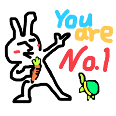 [LINEスタンプ] うさぎの日常 1st