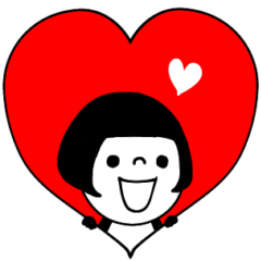 [LINEスタンプ] mottoの大人ぱっつんボブ♡敬語