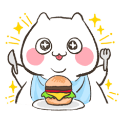 [LINEスタンプ] はみだしネコ