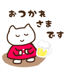 [LINEスタンプ] ネコちゃん？ワンちゃん？