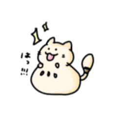 [LINEスタンプ] だるまねこ！