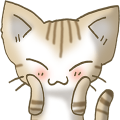 [LINEスタンプ] スナネコ その2(驚怒哀楽）