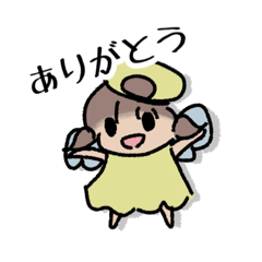 [LINEスタンプ] 天使ちゃんのスタンプ達