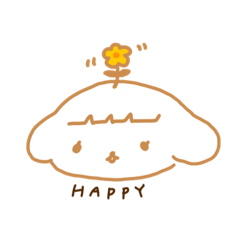 [LINEスタンプ] ゆるバングわんこ