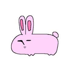 [LINEスタンプ] ピンクうさぎのももうさちゃん