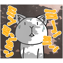 [LINEスタンプ] 新聞ねこ第4弾夏ver