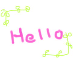 [LINEスタンプ] Hello！Hello！