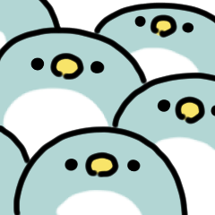 [LINEスタンプ] 動くペンギン