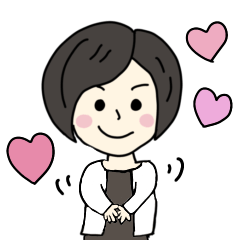 [LINEスタンプ] ショートヘアマダムの毎日