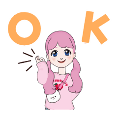 [LINEスタンプ] 乙女のスタンプ（女の子・女子）