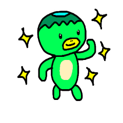 [LINEスタンプ] かっぱくんの元気な毎日