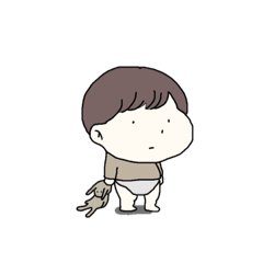 [LINEスタンプ] ゆるい赤さん