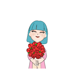 [LINEスタンプ] 毎日使えるみどりchan.
