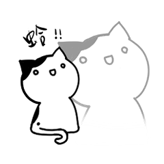 [LINEスタンプ] わたあねこ (中国語版)