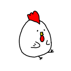 [LINEスタンプ] チキンが美味しいの