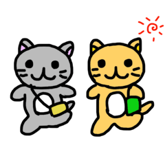 [LINEスタンプ] カオルさんとカナメさん(Ver1.2)