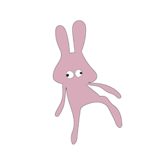 [LINEスタンプ] らりうさぎさん
