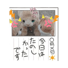 [LINEスタンプ] 色々仲良し❣️