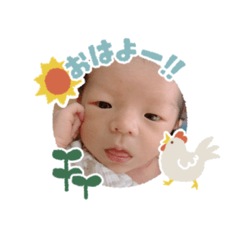 [LINEスタンプ] こんにちは！れん君