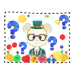 [LINEスタンプ] LOVE久子さん56フルーツハット