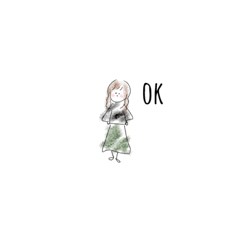 [LINEスタンプ] 可愛いフレンド英語スタンプ