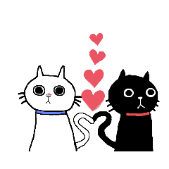 [LINEスタンプ] 黒猫ぽんちゃん