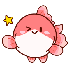 [LINEスタンプ] 金魚のぷくぷくちゃん