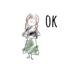 [LINEスタンプ] 可愛い英語スタンプでか